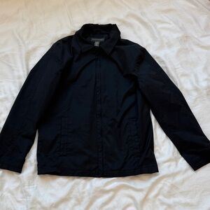 Banana Republic Men’s Lightweight Black Zip Jacket – Size M